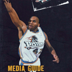 2000-01 Detroit Pistons media guide
