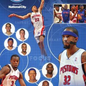 2009-10 Detroit Pistons media guide