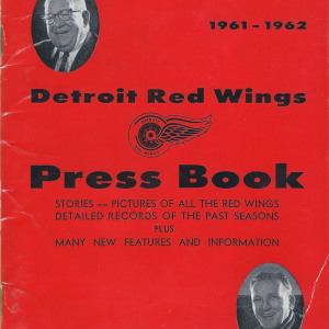 1961-62 Detroit Red Wings media guide