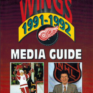 1991-92 Detroit Red Wings media guide