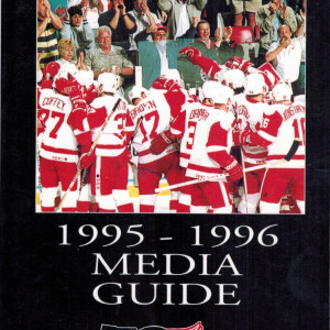 1995-96 Detroit Red Wings media guide