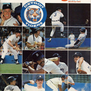 1980 Detroit Tigers yearbook