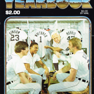 1982 Detroit Tigers yearbook