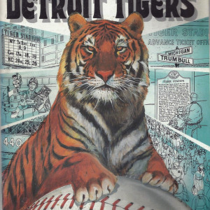 1987 Detroit Tigers yearbook