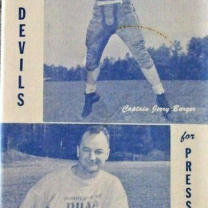 1954 Duke Blue Devils football media guide