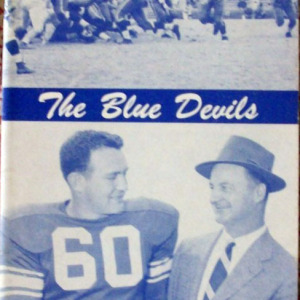1955 Duke Blue Devils football media guide