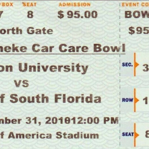 2010 Meineke Car Care Bowl ticket