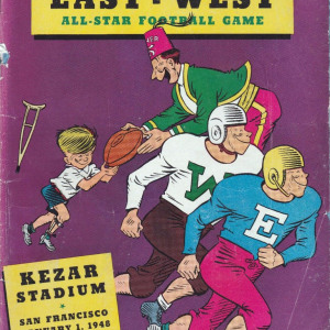1948 East-West Shrine Game program