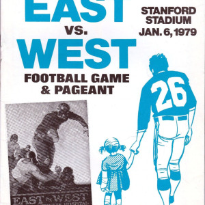 1979 East-West Shrine Game program