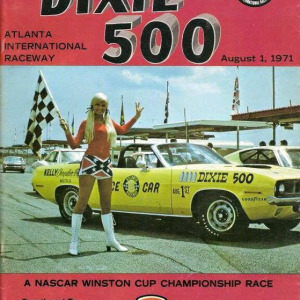 NASCAR Program: 1971 Dixie 500