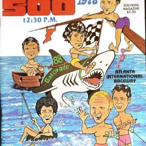 1978 Dixie 500 program