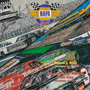 1997 NAPA 500 program