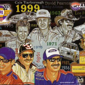 1999 NAPA 500 program