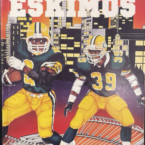 1993 Edmonton Eskimos media guide