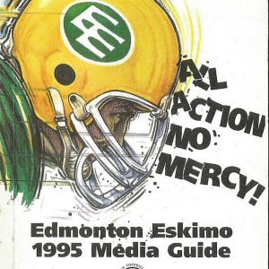 1995 Edmonton Eskimos media guide