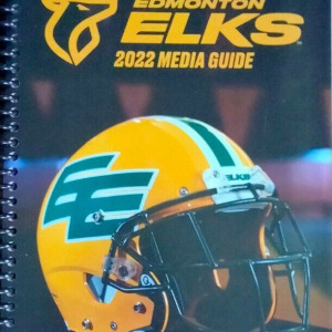 2022 Edmonton Elks media guide