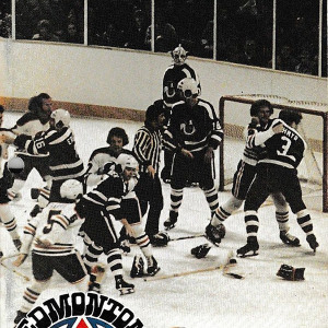 1975-76 Edmonton Oilers media guide