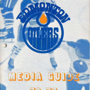 1976-77 Edmonton Oilers media guide