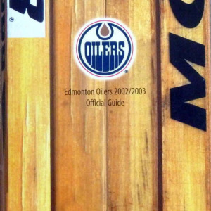 2002-03 Edmonton Oilers media guide