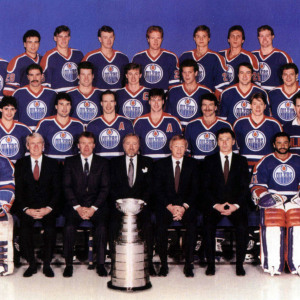 1986-87 Edmonton Oilers Team Photo