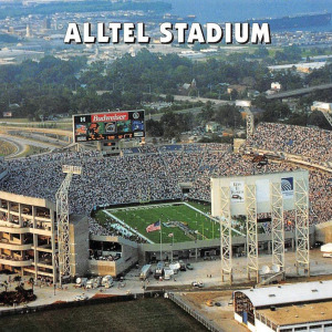 Alltel Stadium postcard