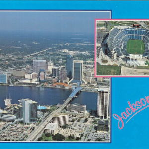 Jacksonville Municipal Stadium postcard