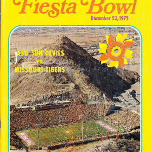 1972 Fiesta Bowl program