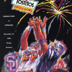1997 Fiesta Bowl (December) program