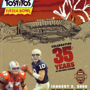 2006 Fiesta Bowl program