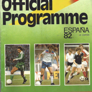 1982 FIFA World Cup program