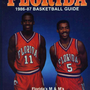1986-87 Florida Gators men’s basketball media guide