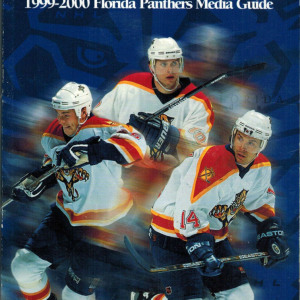 1999-2000 Florida Panthers media guide
