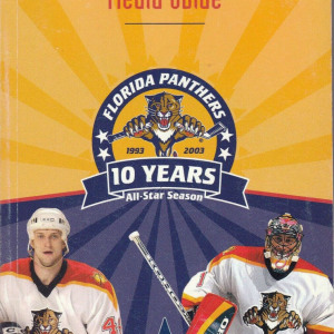 2002-03 Florida Panthers media guide