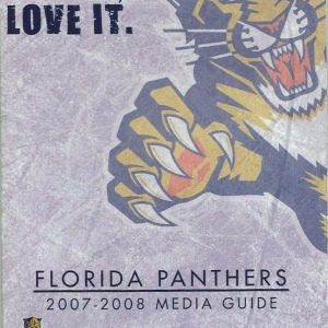 2007-08 Florida Panthers media guide