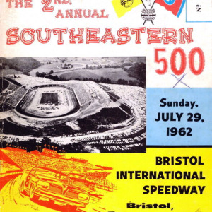 1962 Southeastern 500 program
