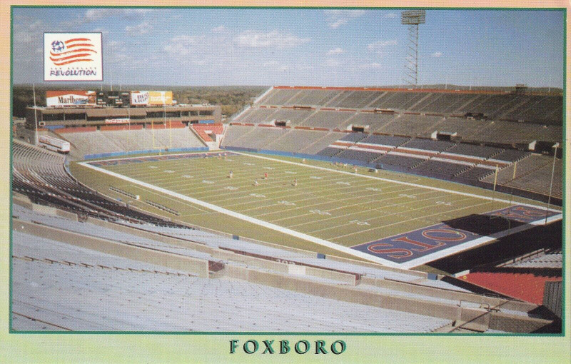 Foxboro Stadium postcard