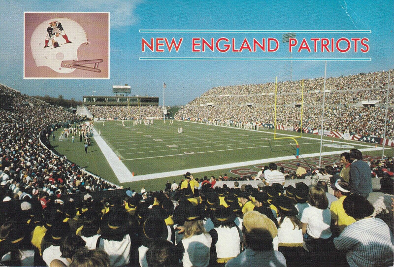 Foxboro Stadium postcard