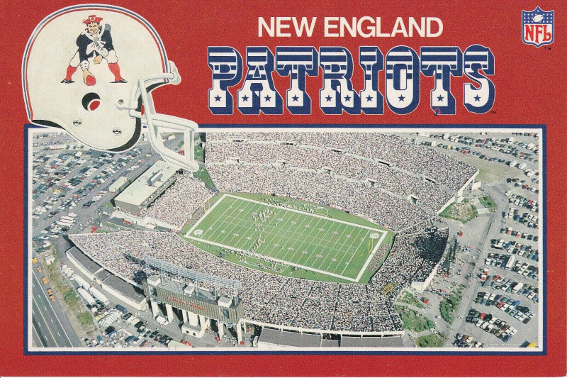 Sullivan Stadium postcard