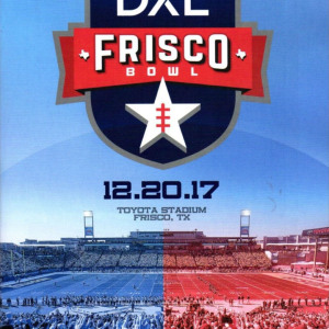 2017 Frisco Bowl program