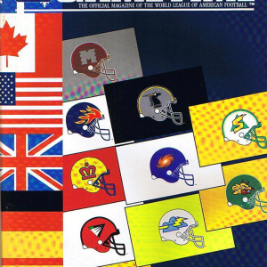 1991 WLAF Game Time Magazine