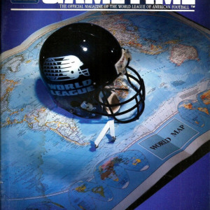 1991 WLAF Game Time Magazine