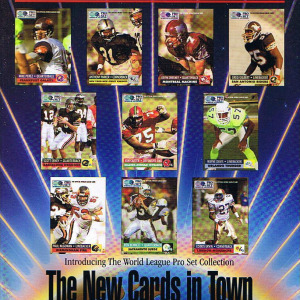 1991 WLAF Game Time Magazine