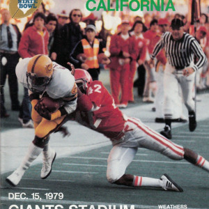 NCAA Bowl Game Program: 1979 Garden State Bowl