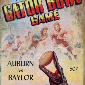 1954 Gator Bowl program