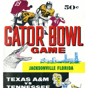 1957 Gator Bowl program