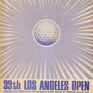 1965 Los Angeles Open program