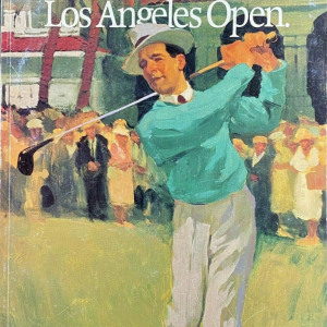 1991 Los Angeles Open program