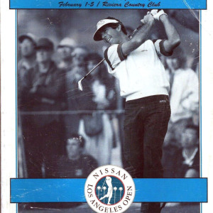 1989 Nissan Los Angeles Open program