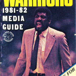 1981-82 Golden State Warriors media guide