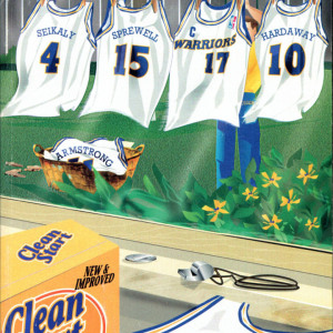 1995-96 Golden State Warriors media guide